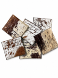 polka dotts havan cowhide