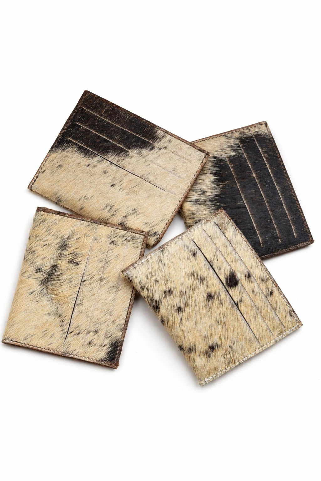 Sand Cowhide Cardholder